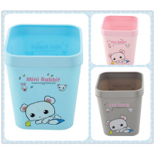 Mini Rabbit Colorful Plastic Waste Bin (FF-5256)